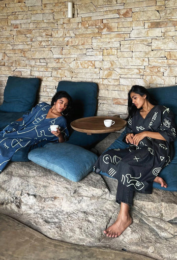 Handpainted Marrakesh Lounge Wear